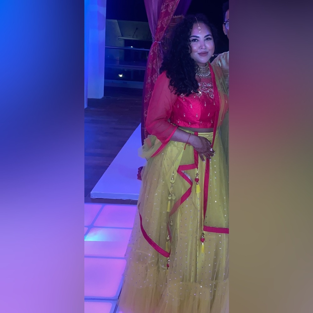 Beautiful Sangeet Lehenga